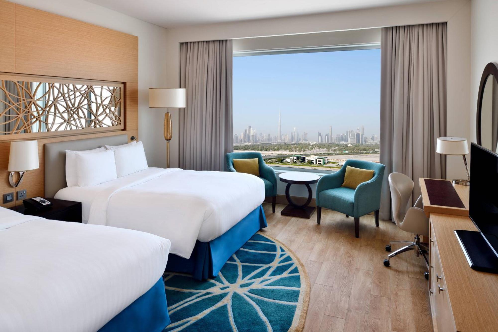 Marriott Hotel Al Jaddaf, Dubai Dış mekan fotoğraf A room at the hotel